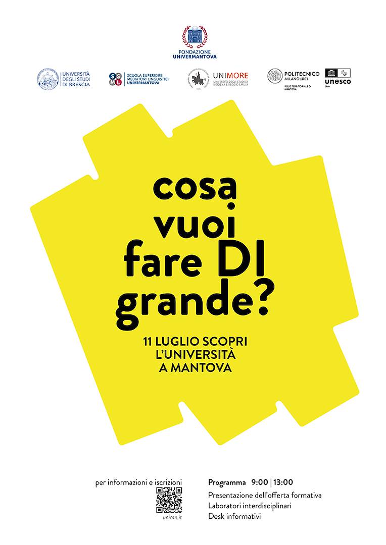 Cosa vuoi fare DI grande?